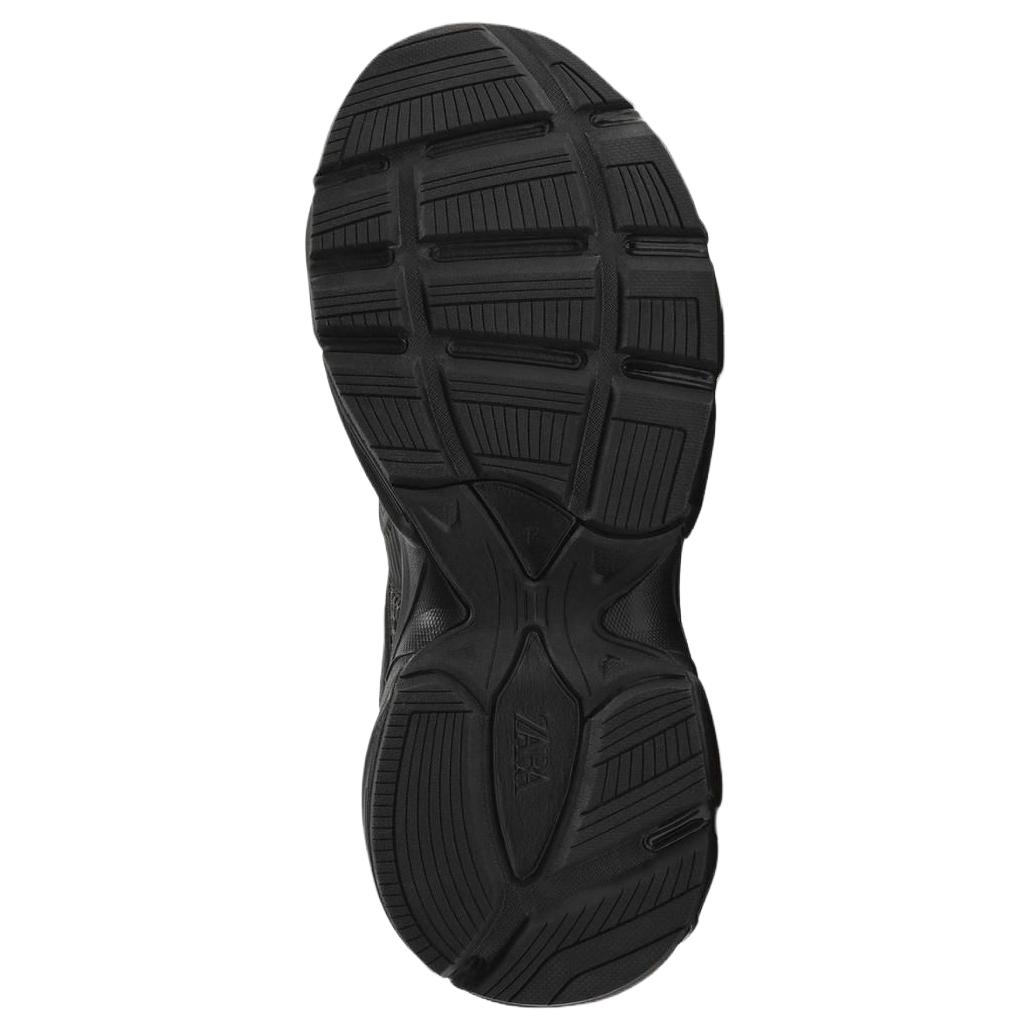 ZARA Pu Abrasion Resistant Low top Casual Running Shoes Men’s Black