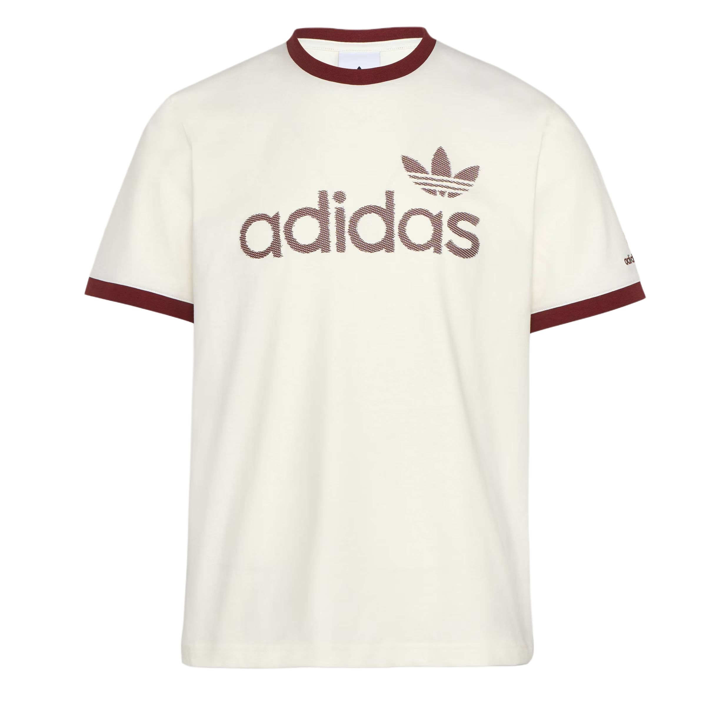 Мужская футболка adidas originals RINGER (белая)