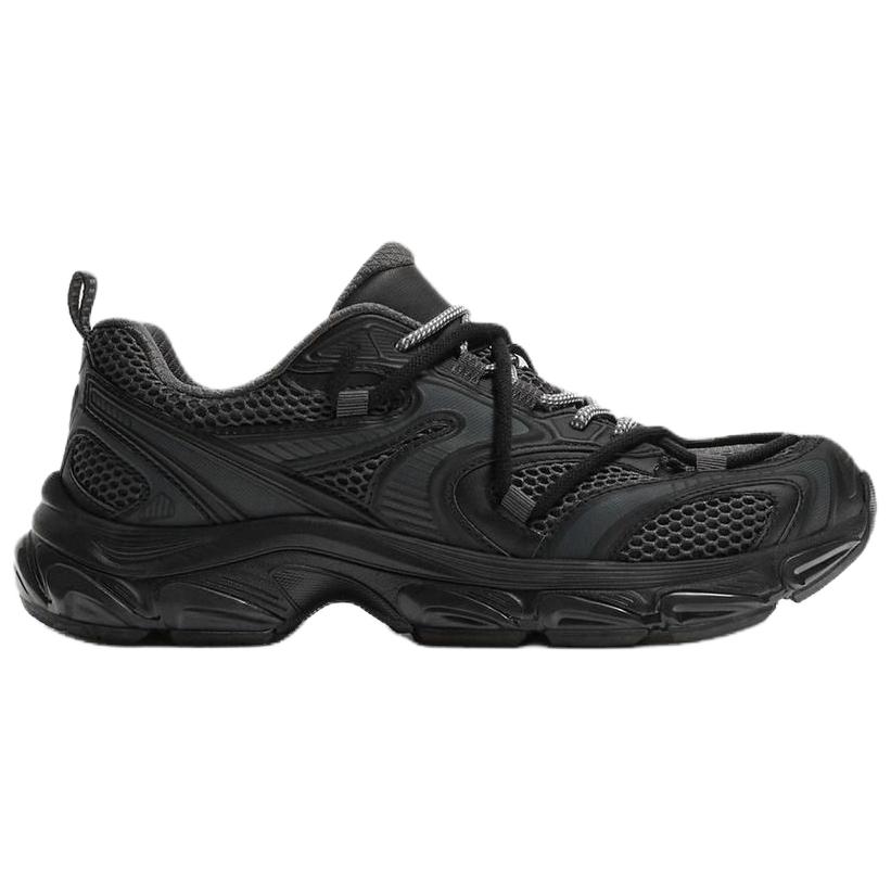 ZARA Pu Abrasion Resistant Low top Casual Running Shoes Men’s Black