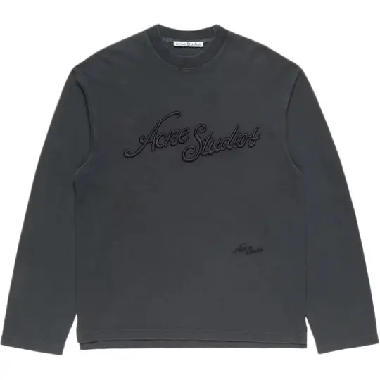 Acne Studios logo long-sleeve T-shirt