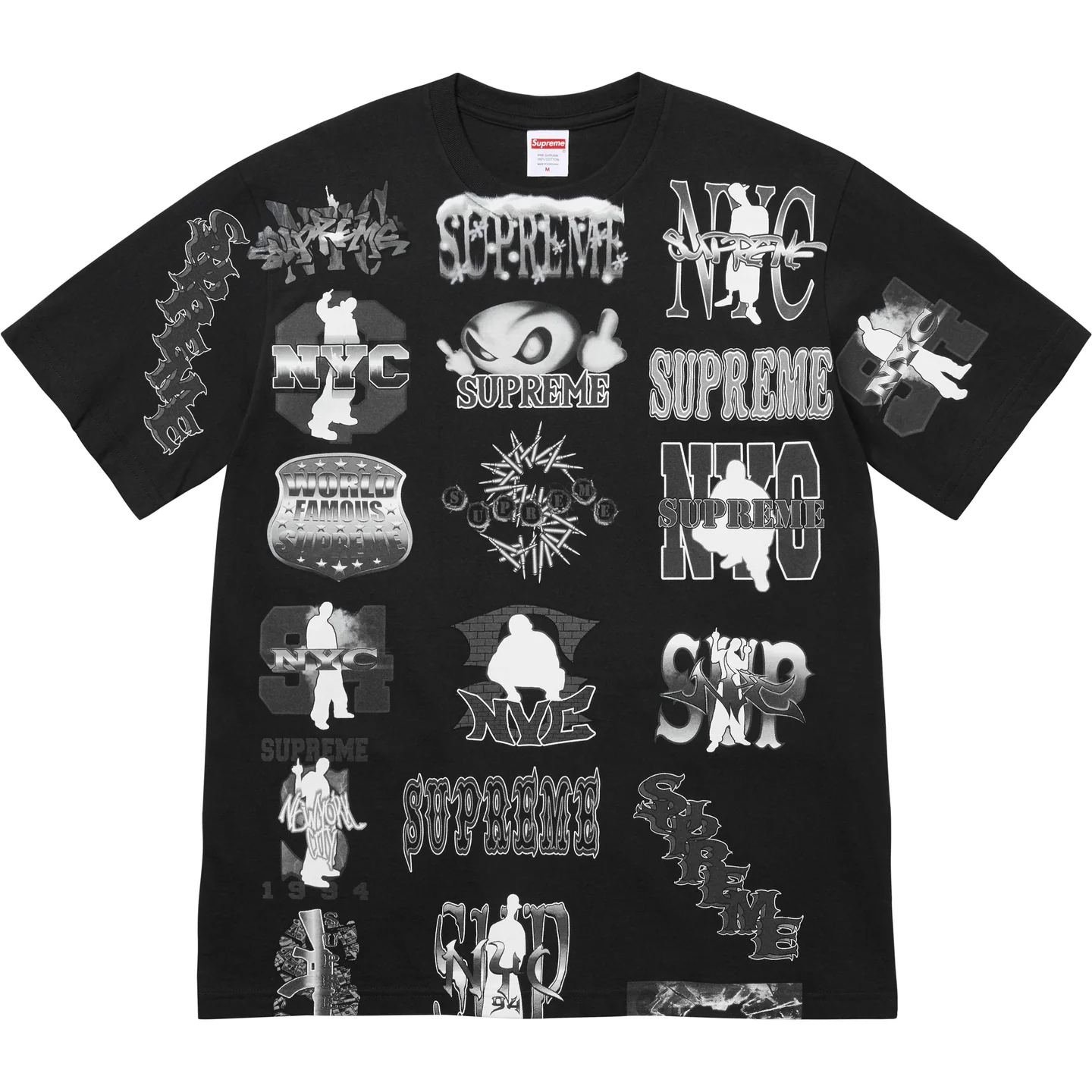 Футболка Supreme Supreme SS26 WEEK1 Flash Tee T (черная)