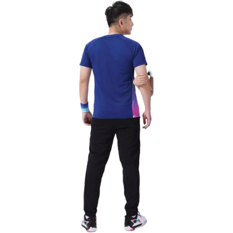 Li Ning Badminton Jersey Men’s Dark Royal Blue