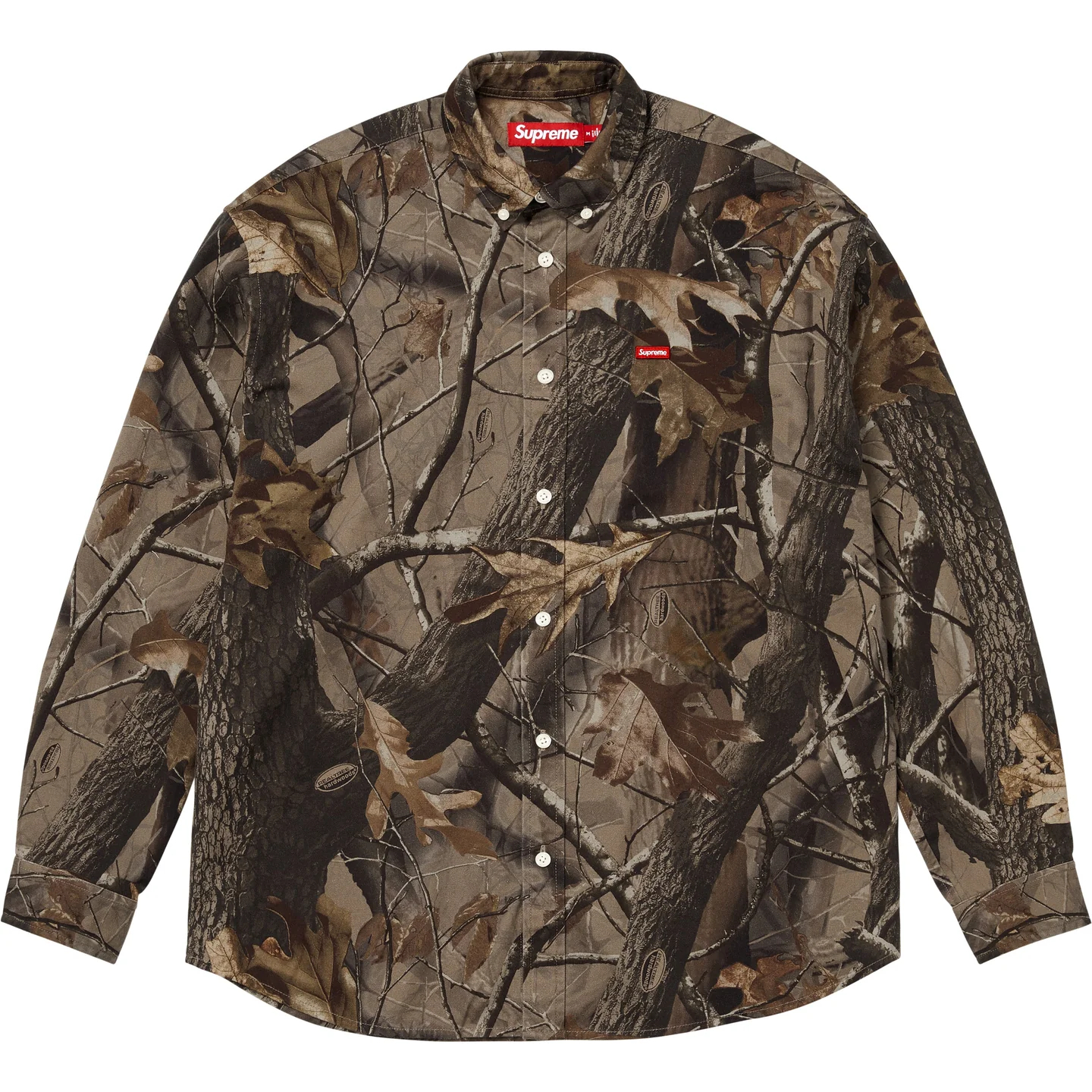 Рубашка Supreme Small Box Shirt (камуфляжная)