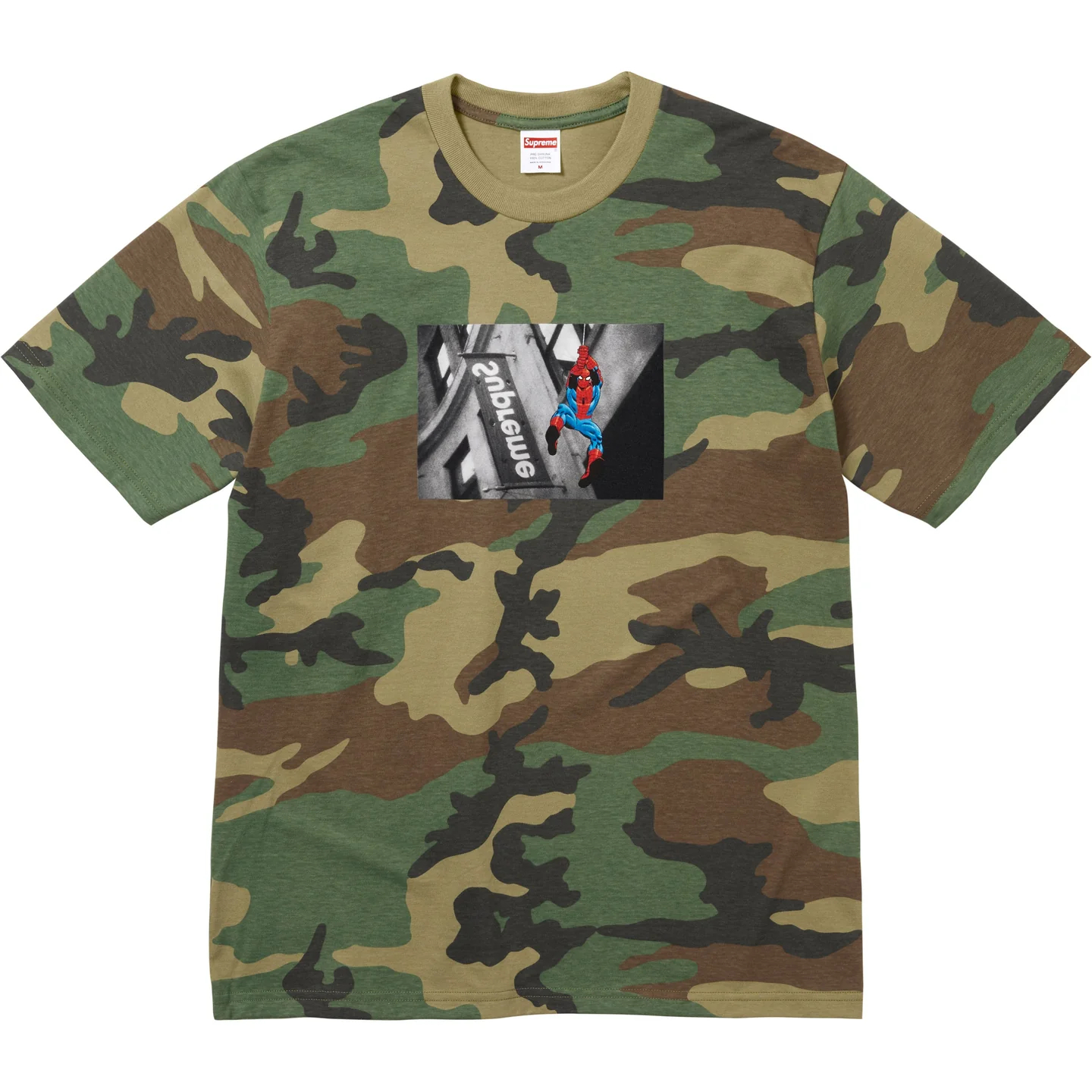 Футболка Supreme Spider-Man Tee (белая)