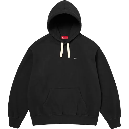 Supreme SS26 WEEK1 Small Box Толстовка с капюшоном на шнурке Флисовый пуловер с кулиской и капюшоном для мужчин и женщин.
