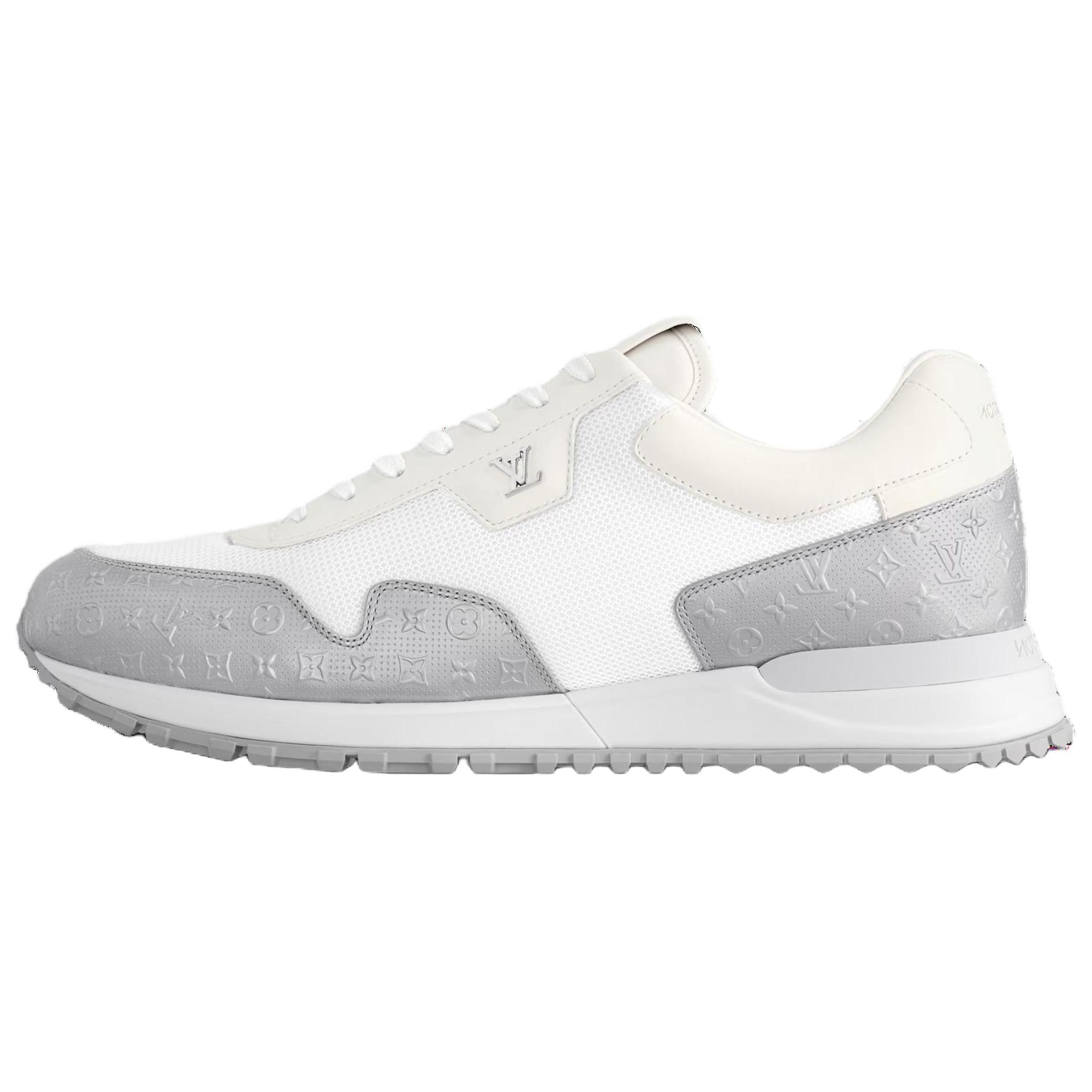 LOUIS VUITTON Run Away Low top Casual Shoes Men's White