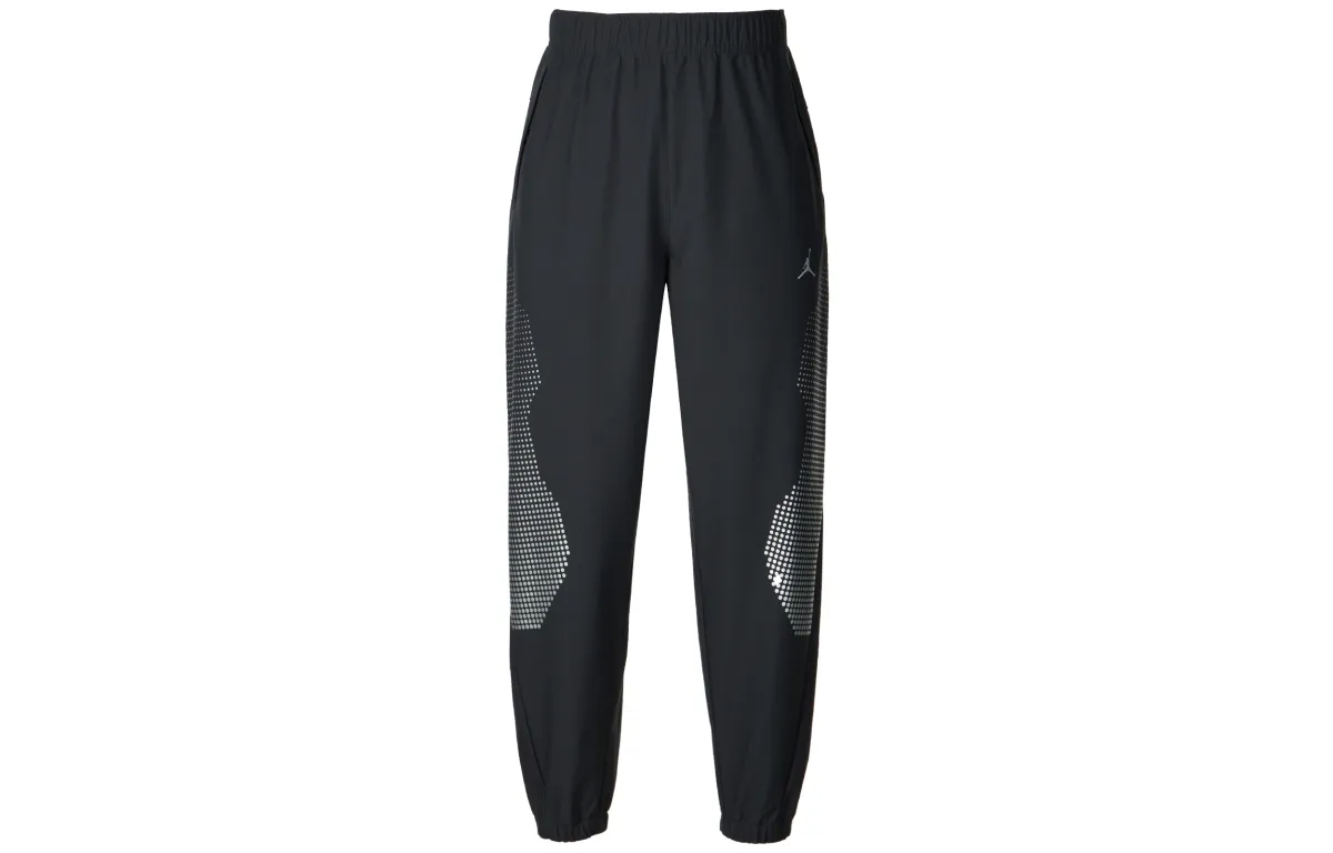 Jordan Casual Pants Men's Black Moderate Cuffed Pants