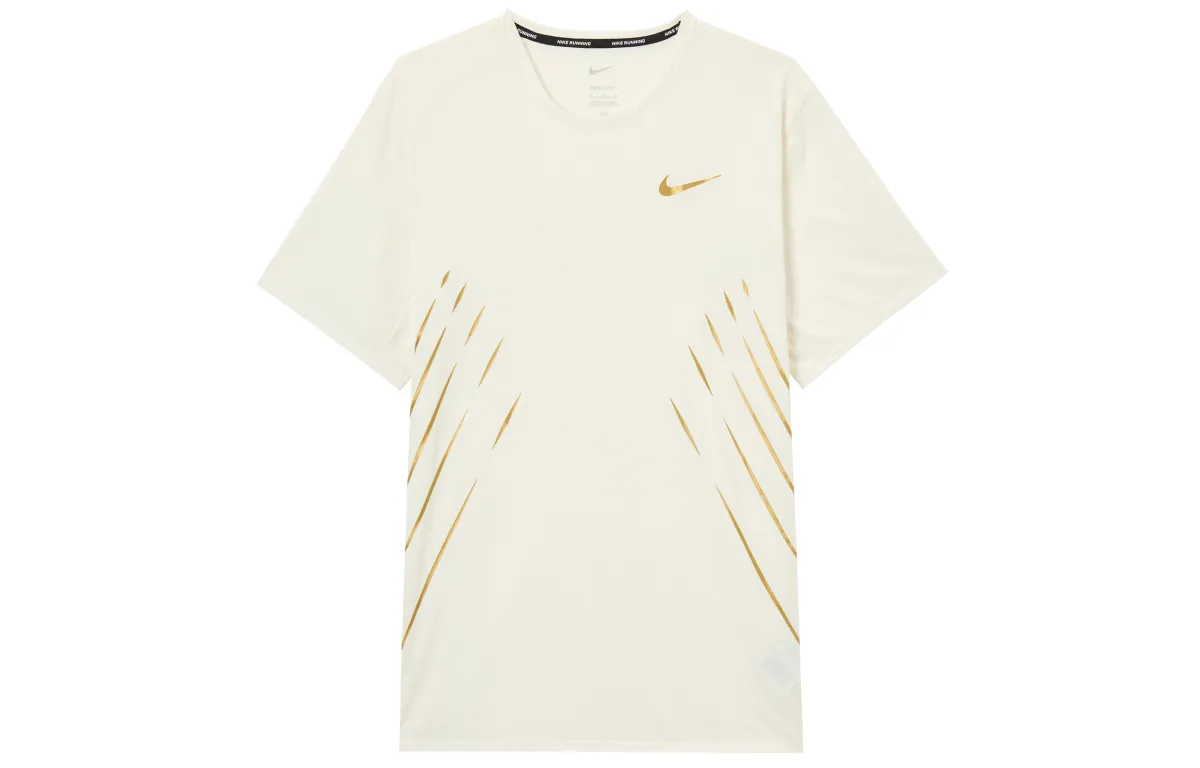 Nike Dri Fit T Shirt Men's Sail White
