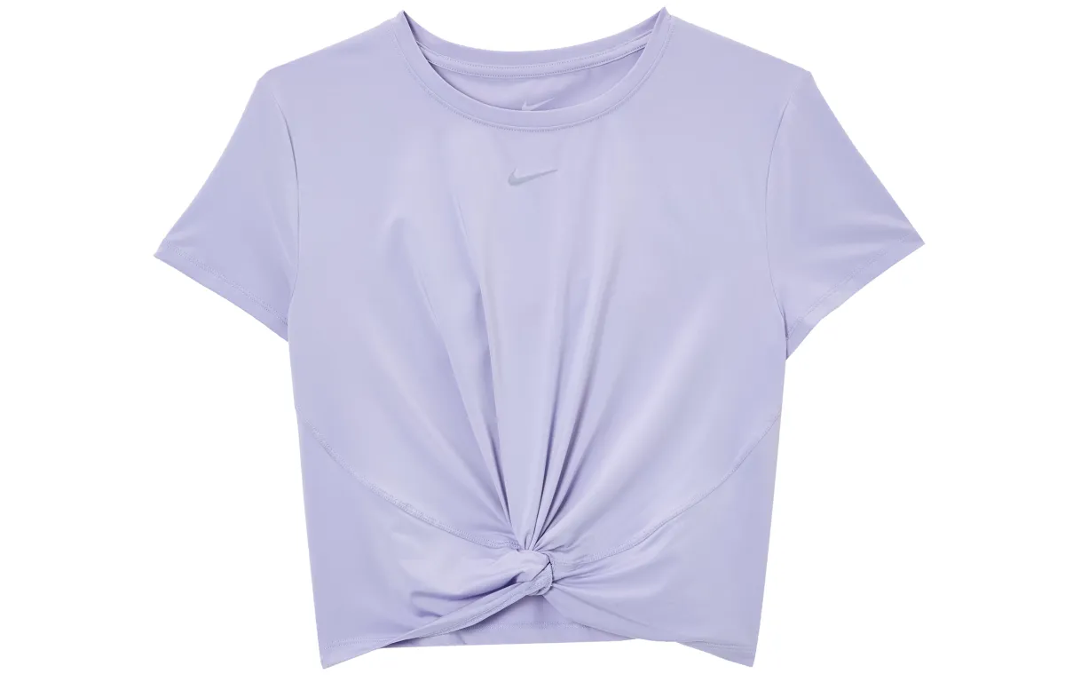 Nike Dri Fit T Shirt Women's Icy Lilac/Black
