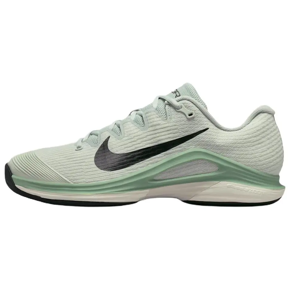Nike Vapor 12 Support Rebound Lightweight Low top Tennis Shoes Men's Light Green Black