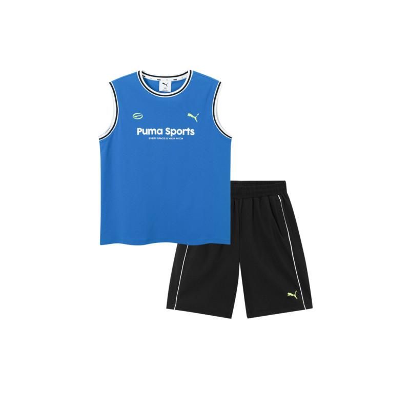 Детский костюм PUMA Kids Sleeveless Suit (сине-голубой)