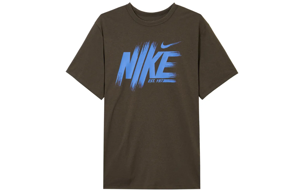 Nike T-Shirts Men's HV0382-237 Crew Neck Thin