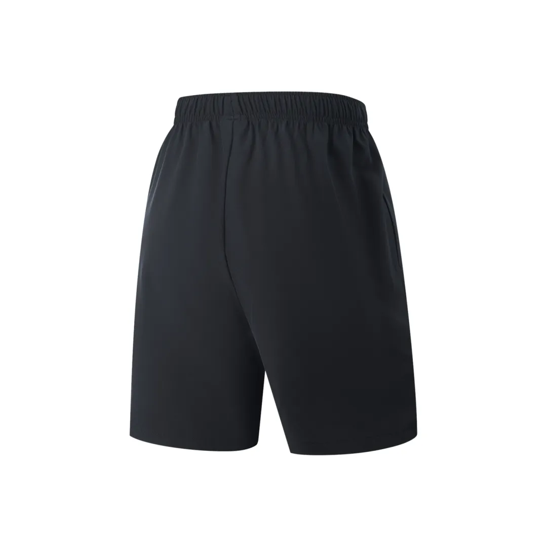 Li Ning Fitness Series Sports Shorts Men's Black Single Logo