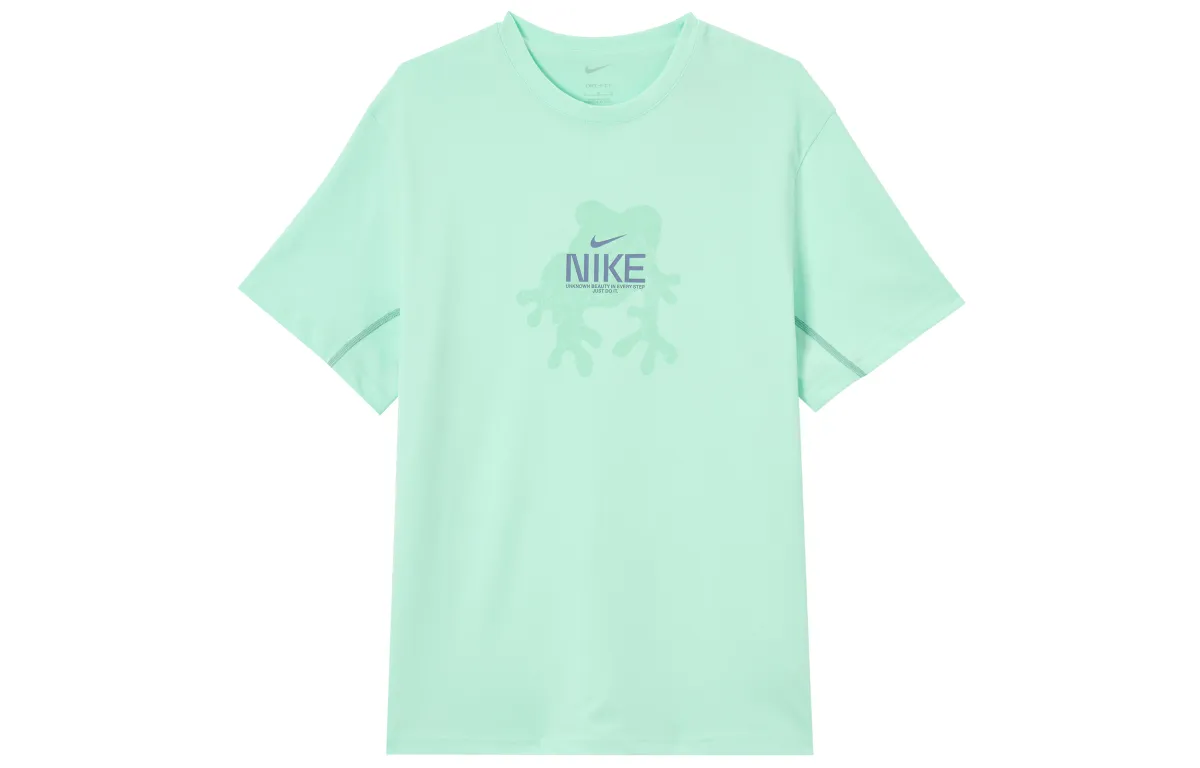 Nike Dri-Fit T-Shirts Men's Foam Mint Green Crew Neck Moderate