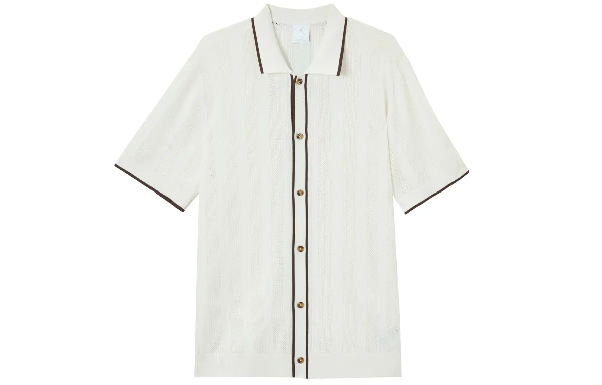 Jordan Sport Men's Knit Button Down Golf Top