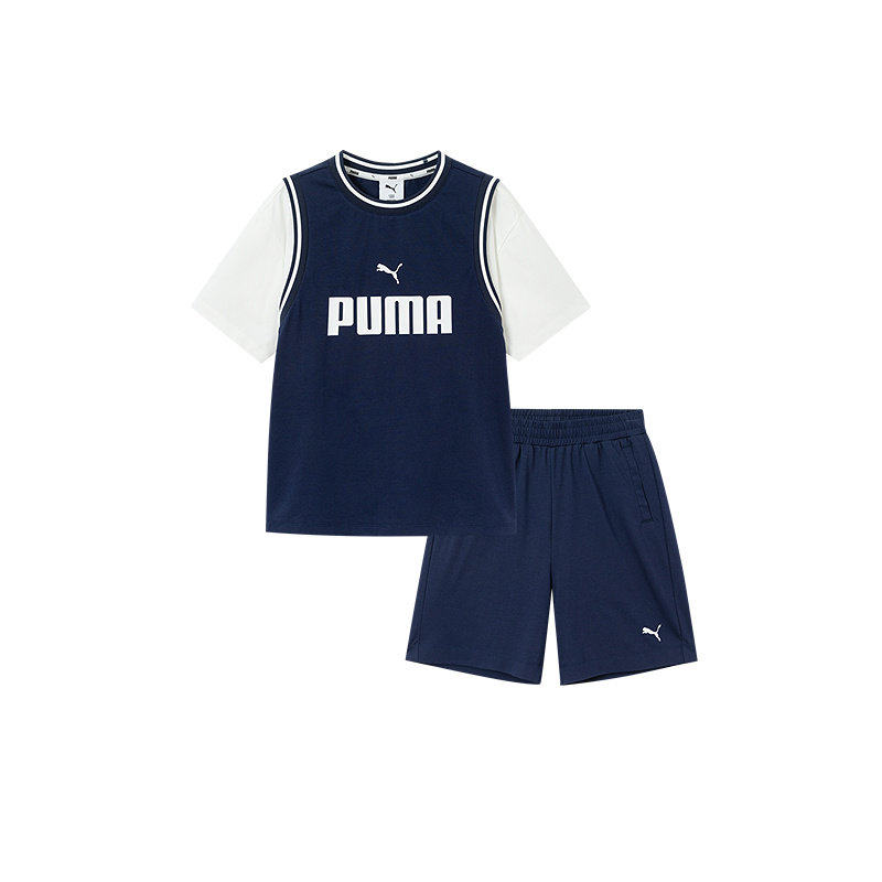 Костюм PUMA Young Street Suit (черно-белый)