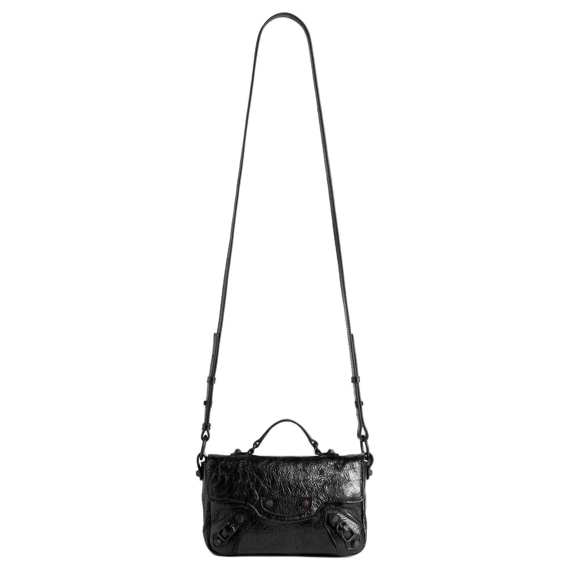 Женская сумка Balenciaga Le City (черная)