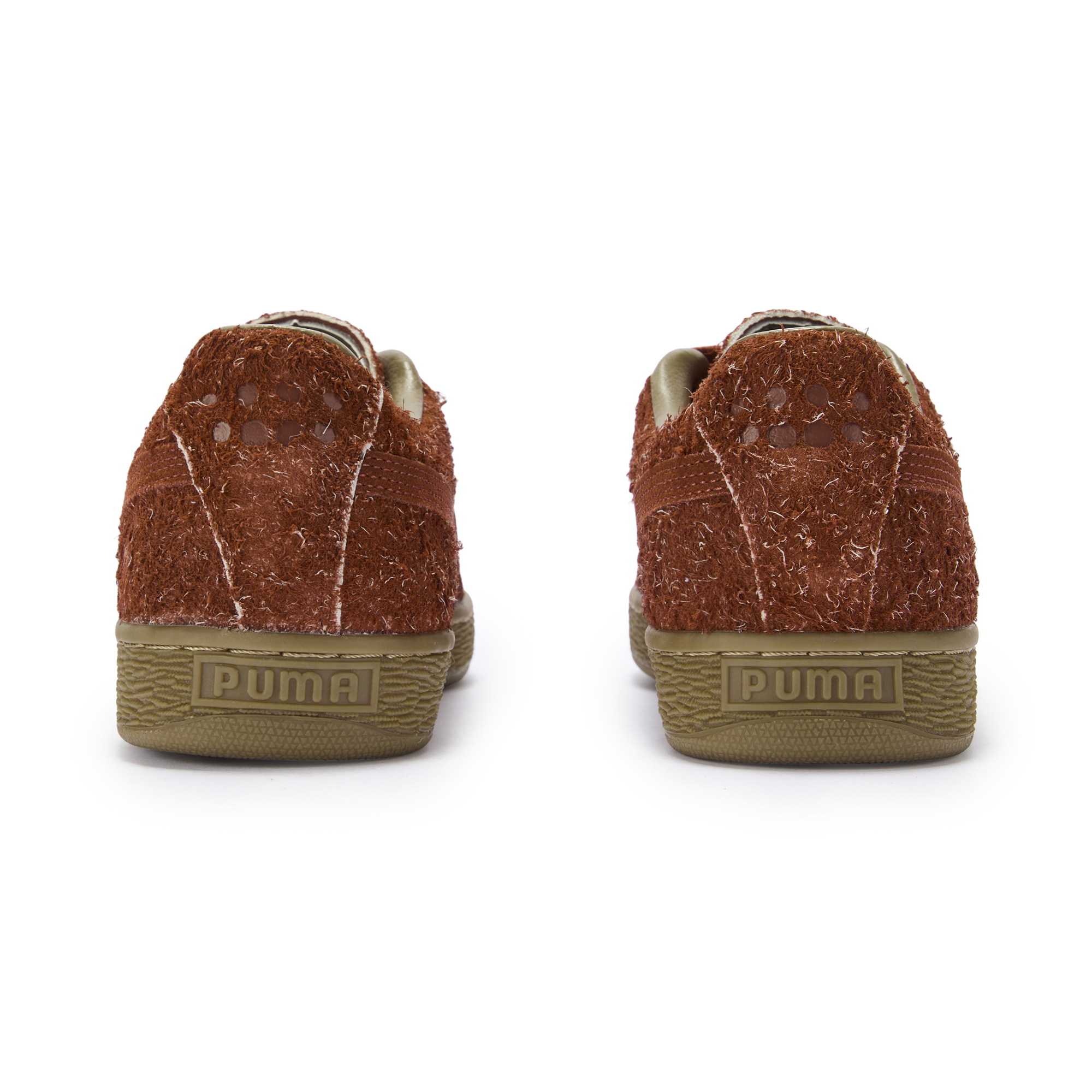 Кеды PUMA × Danielle Cathari Suede Logo (красные) — Красный — фото 4