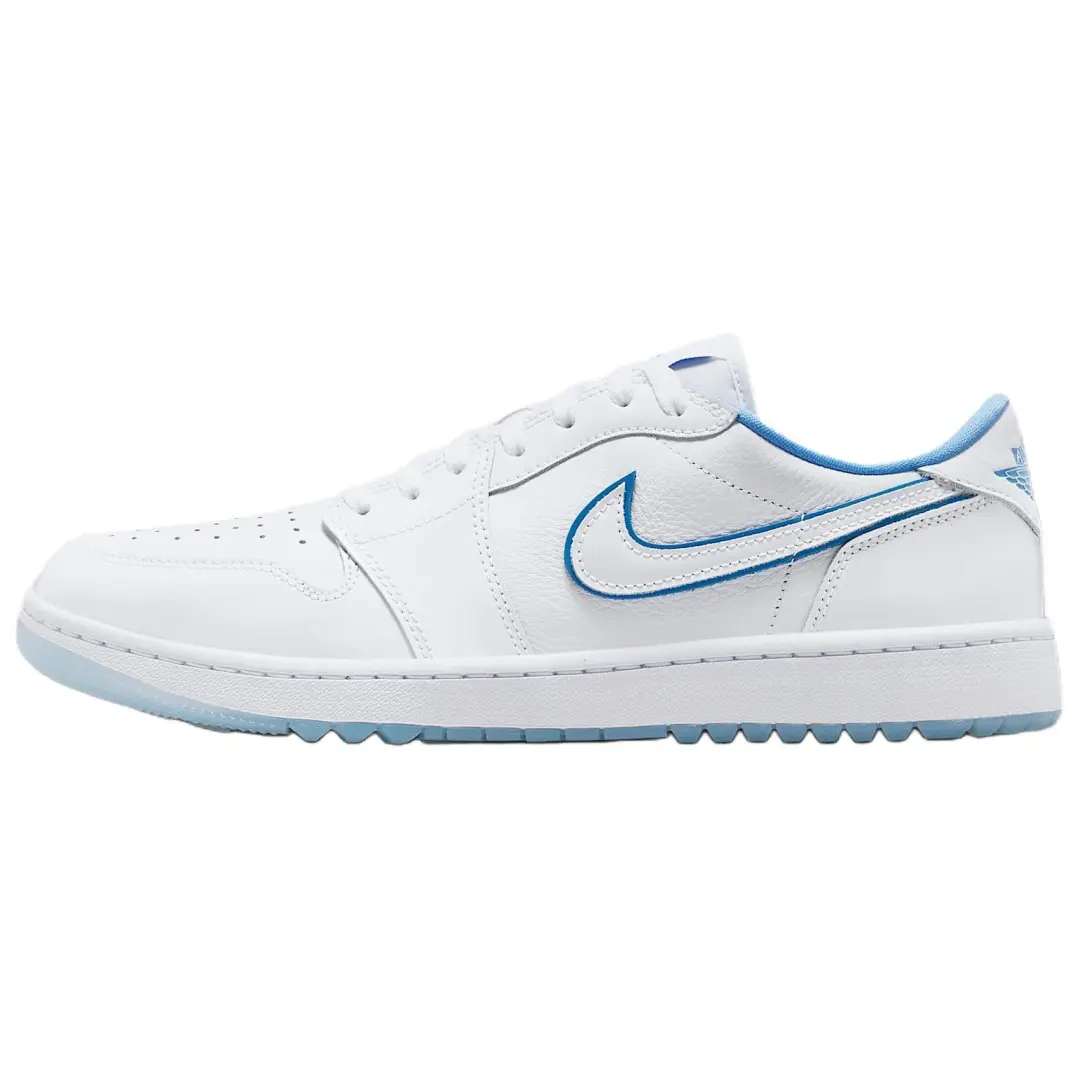 Jordan Air Jordan 1 Vintage Basketball Shoes Unisex White Blue