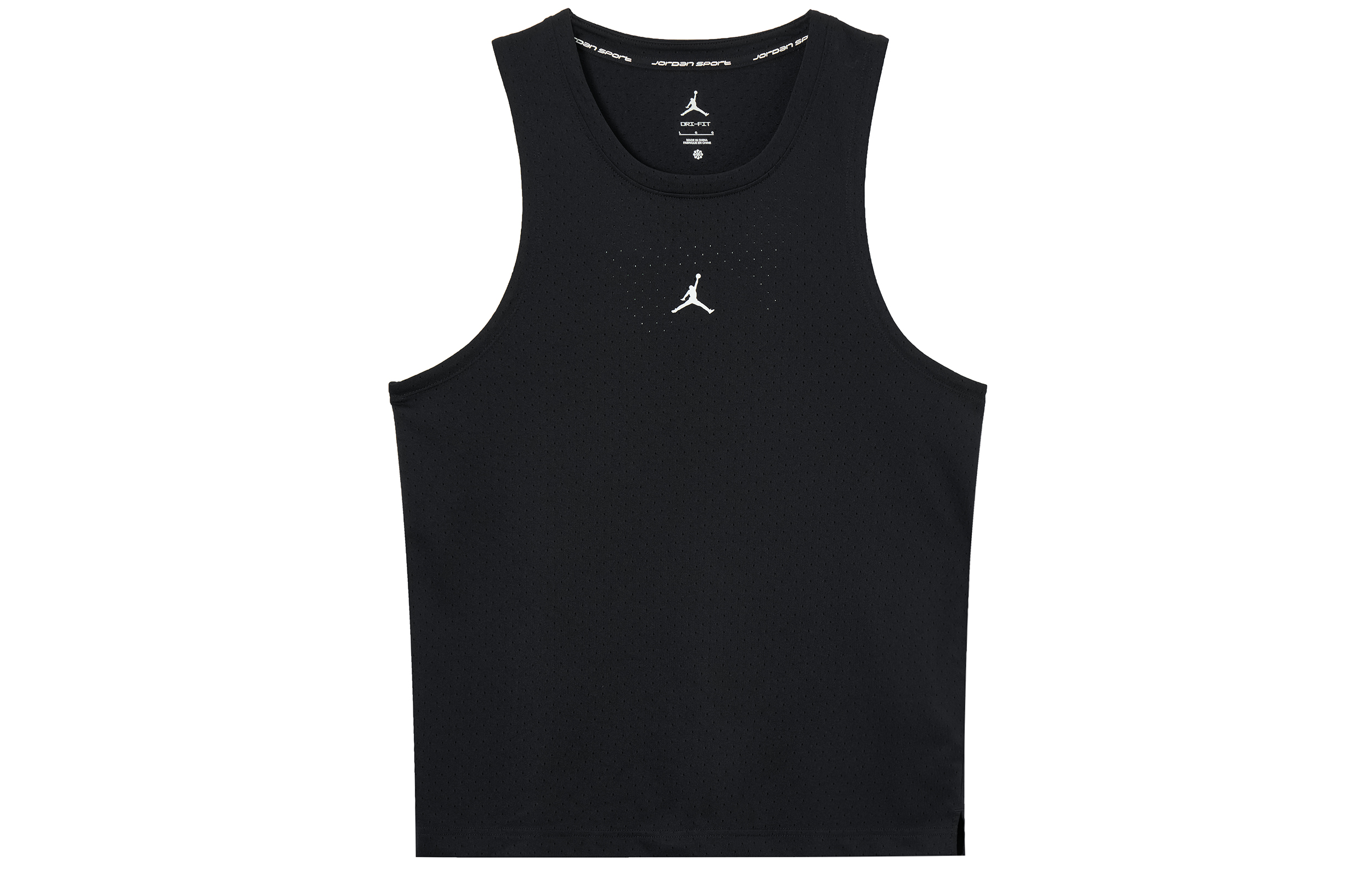 Jordan Sport Dri FIT Basketball Jersey Men’s Black/White