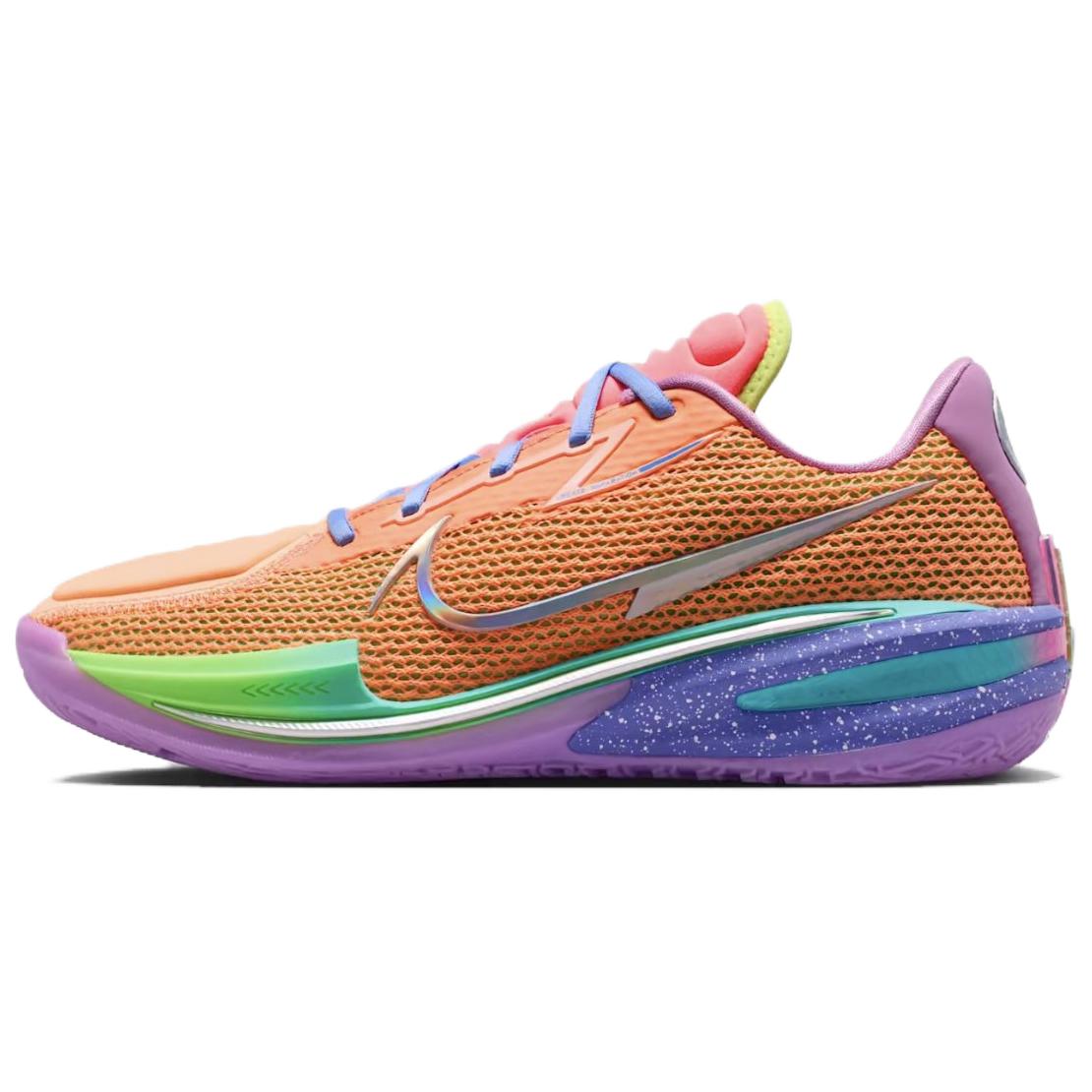 Кроссовки Nike Nike Air Zoom GT Cut EP (оранжево-серебристые)