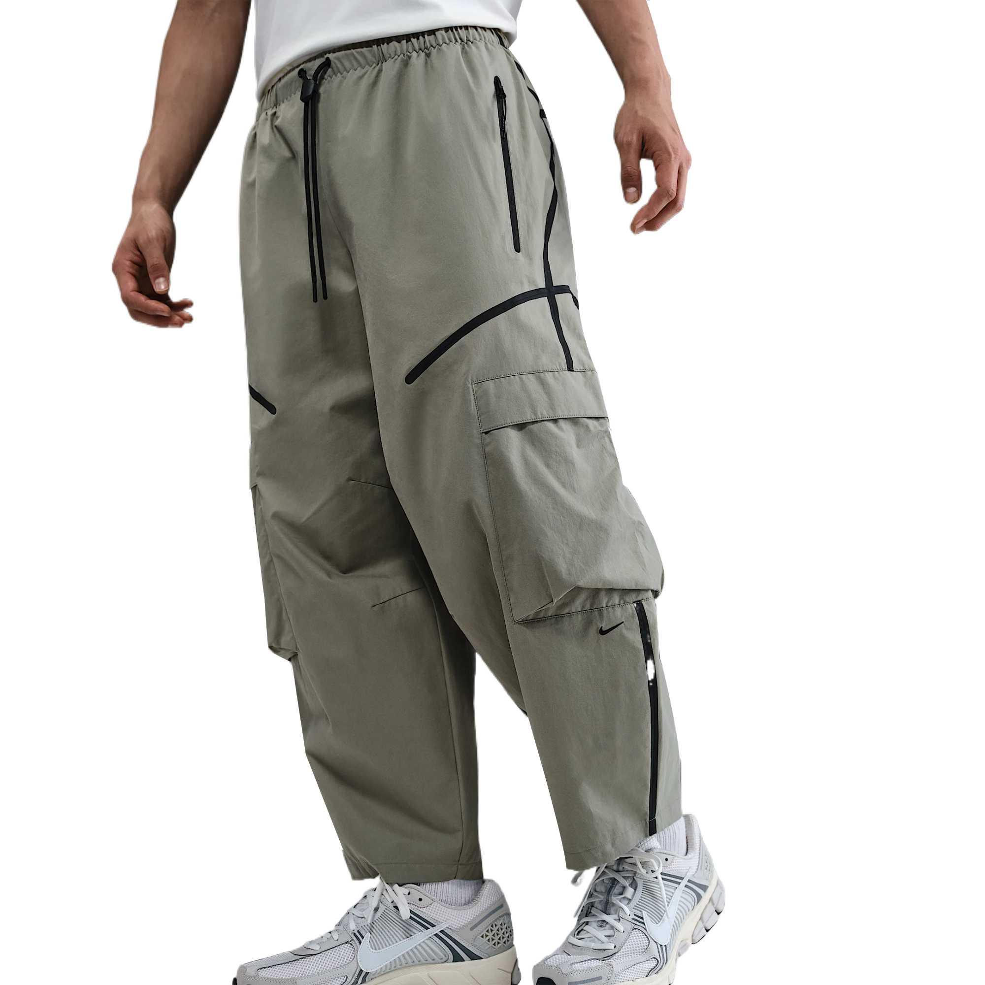 Nike Tech Sports Pants Men’s Light Army Green/Black
