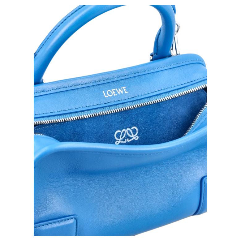 Женская сумка LOEWE Amazona 180 L (синий) — фото 4