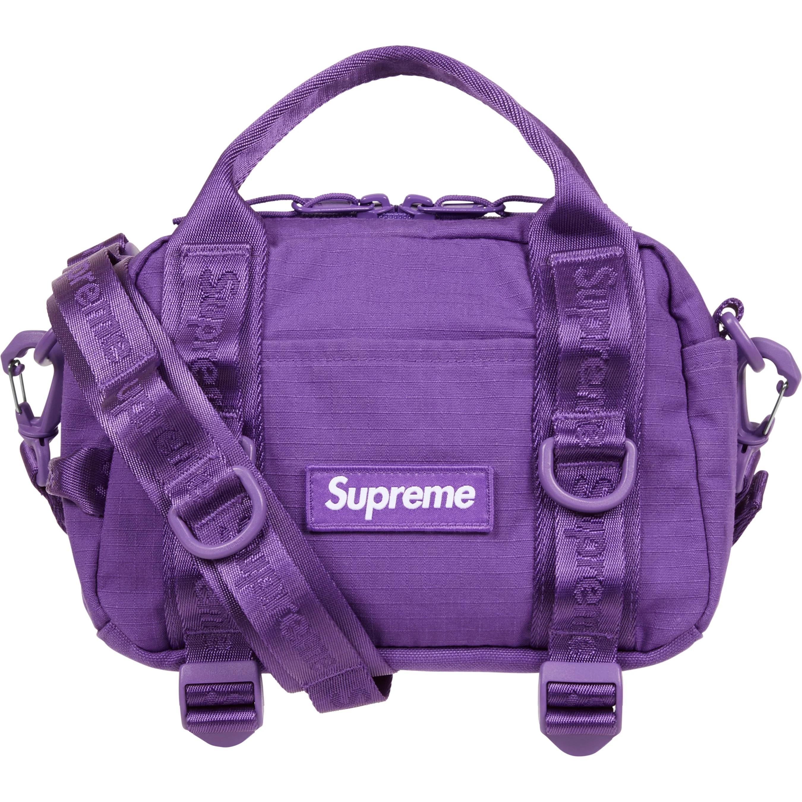 Сумка Supreme 4L SS26 WEEK1 Cordura® (фиолетовая)