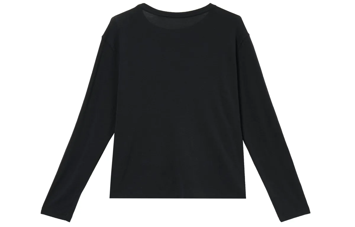 Nike Yoga Dri-FIT Women's Long-Sleeve Top Black
