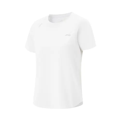Li Ning T Shirt Women's Standard White