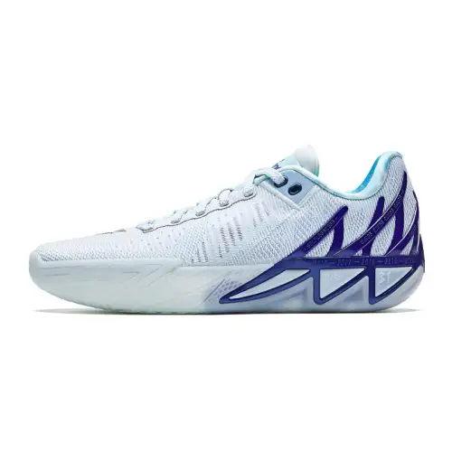 Anta Anta KT11 Nitrogen Technology Thompson Casual Combat Carbon Plate Fabric Low Top Basketball Shoes Men's Frozen Blue/Celestite Blue