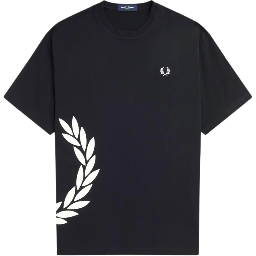 Fred Perry logo-embroidered T-shirt