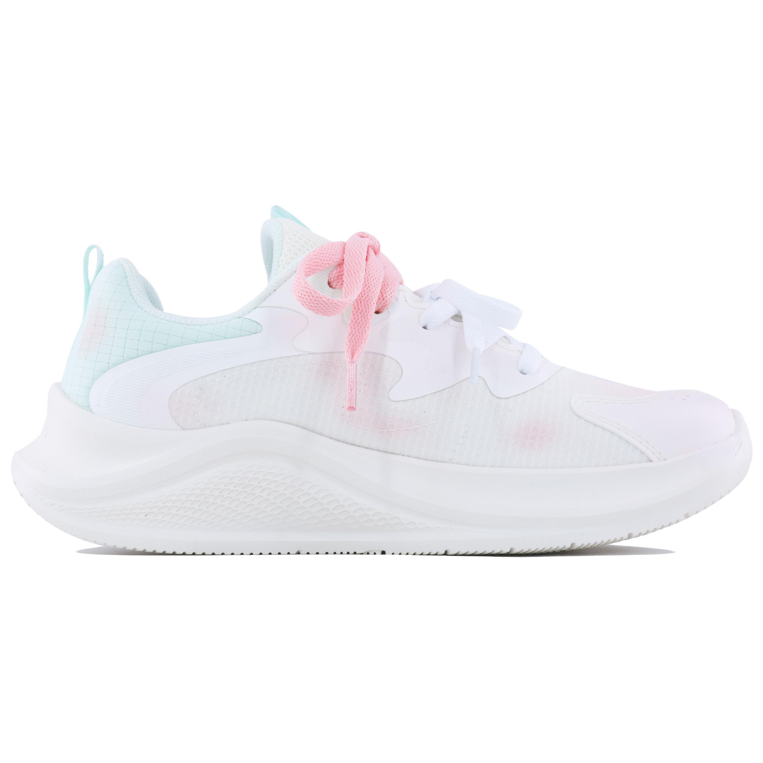 Anta Slip Resistant Lightweight Rebound Low top Casual Sprint Running Shoes Women’s White Pink