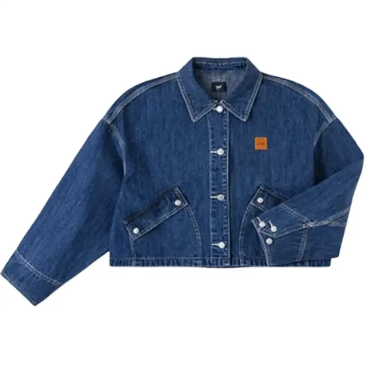 Lee SS26 SS26 Workwear Originals series trendy loose lapel denim jacket for women