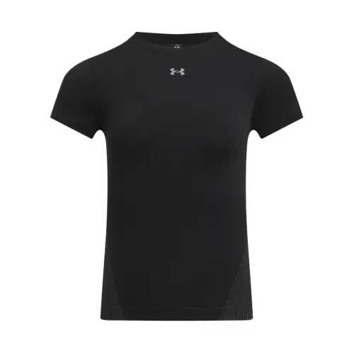 Under Armour Vanish Seamless Raglan Sleeve Short Sleeved T Shirts Women's Black