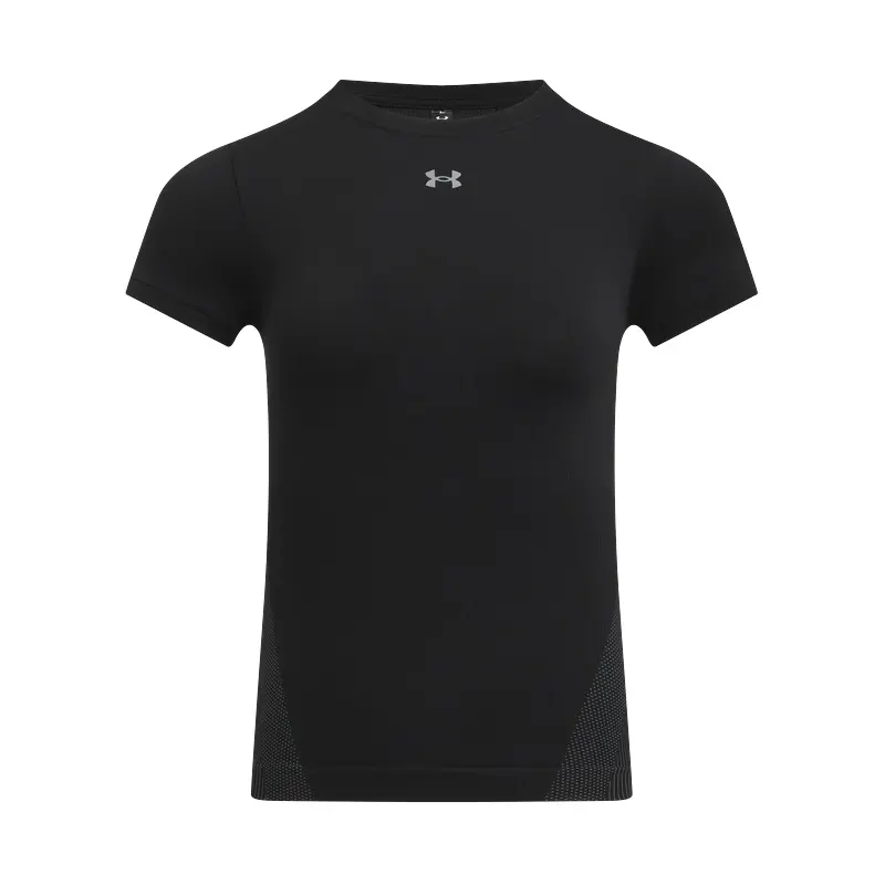 Under Armour Vanish Seamless Raglan Sleeve Short Sleeved T Shirts Women's Black