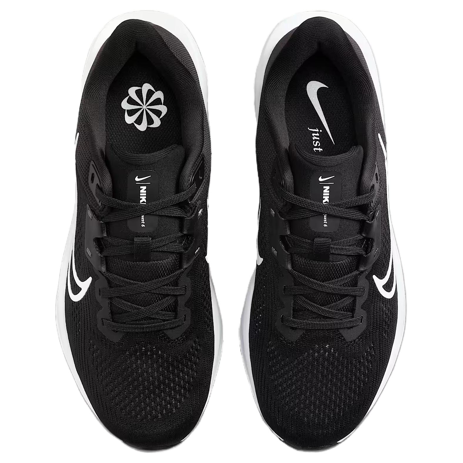 Nike Quest 6 Black Iron Grey White Women’s