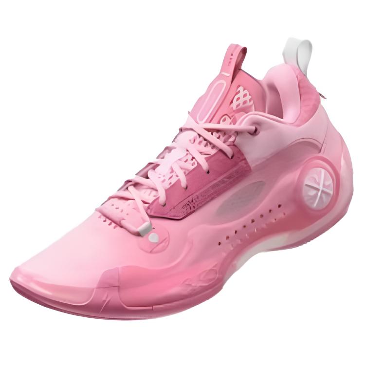 Li Ning WOW 10 Low top Basketball Shoes Men’s Pink