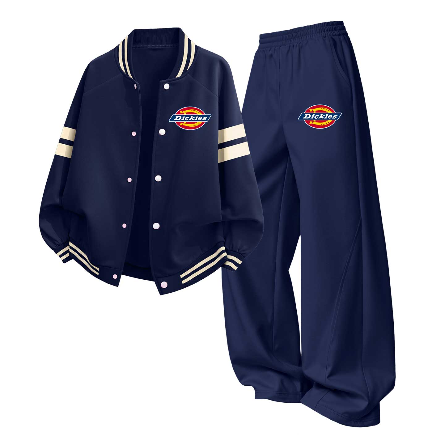 Спортивный костюм Dickies (черно-бежевый)