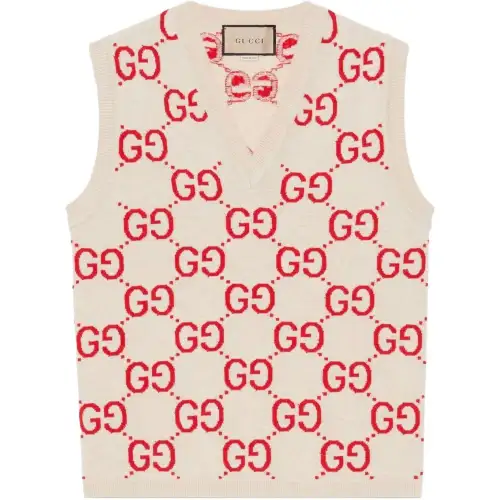 【Previous Season】GG-motif knit vest
