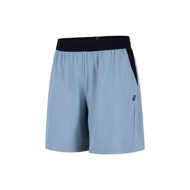 ASICS Sports Shorts Men's Slate Blue Moderate