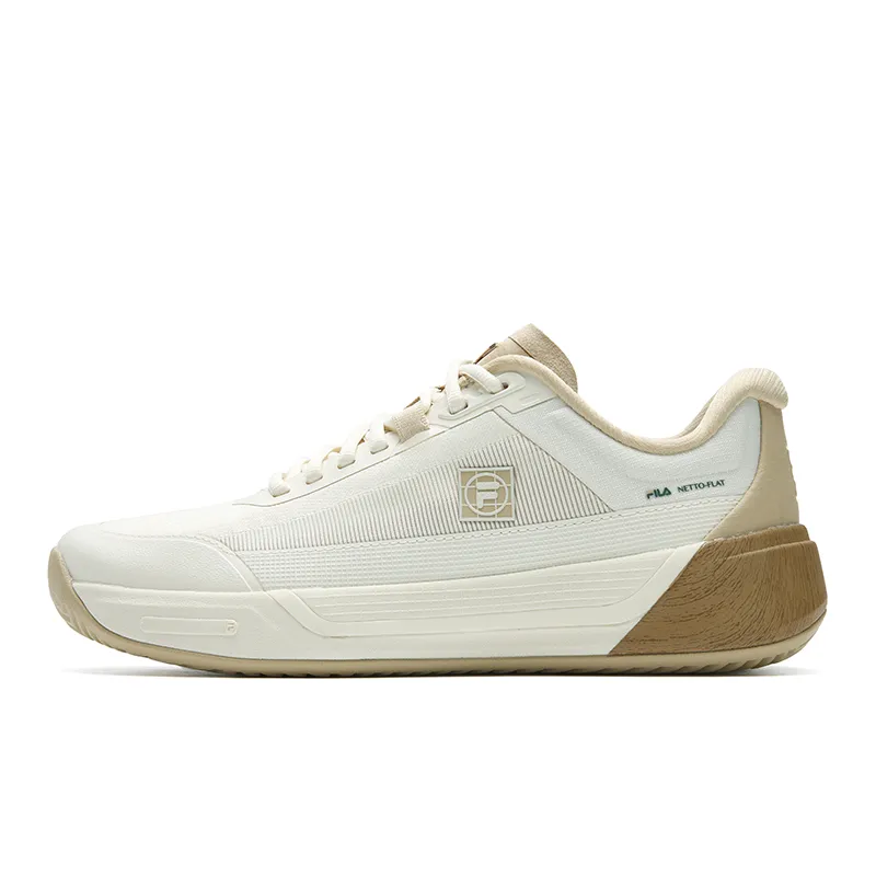 FILA Cushioning Abrasion Resistant Breathable Coverage Lightweight Low top Tennis Shoes Women's Antique White