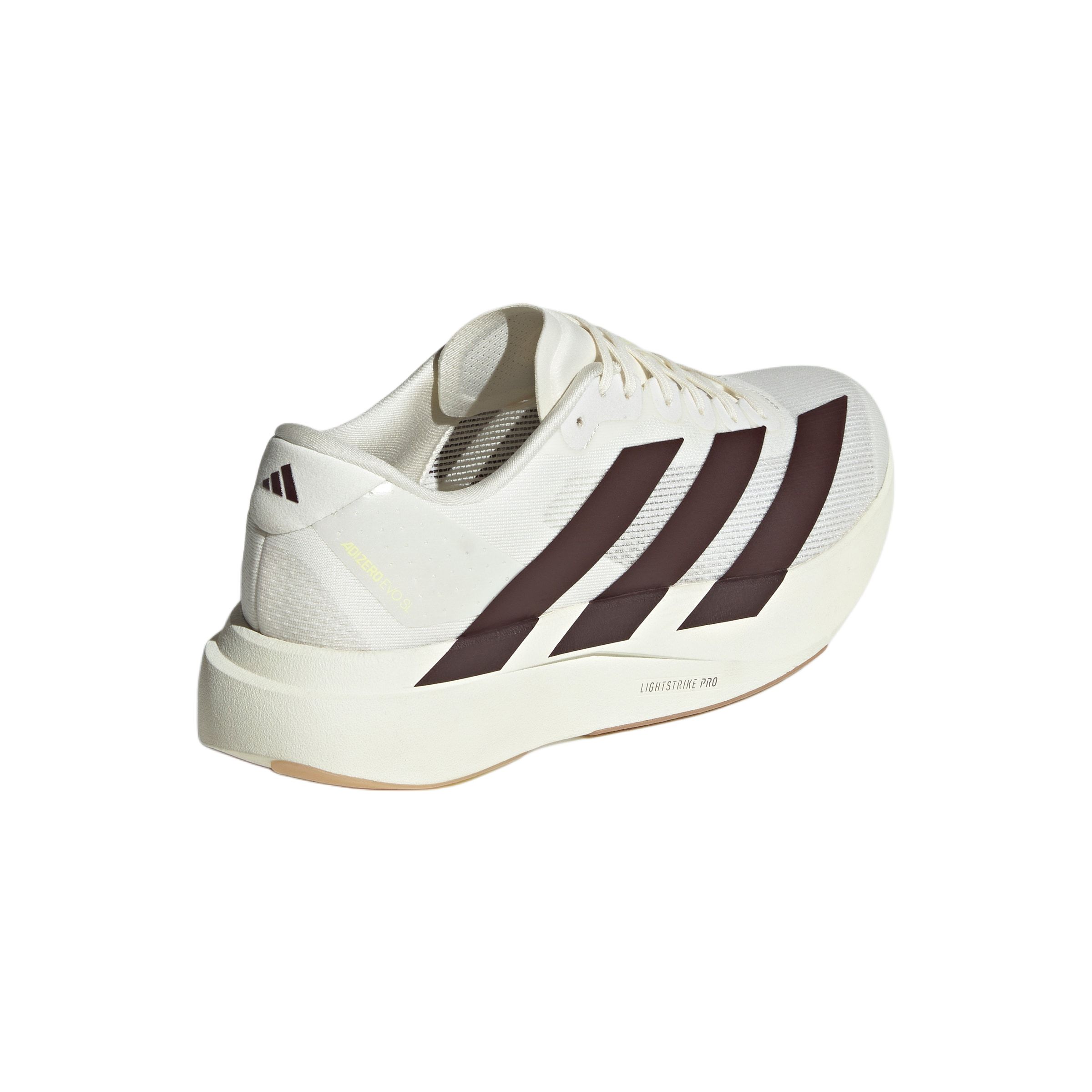 Adidas Adizero Evo SL Height Increasing Marathon Long Distance Running Sprint Racing Running Shoes Men’s White
