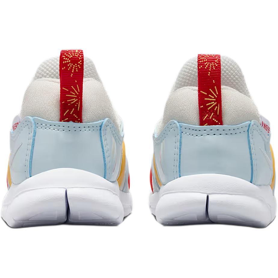 Детские кроссовки Nike Dynamo Free (бело-сине-красный) — Белыйсинийкрасный — фото 4