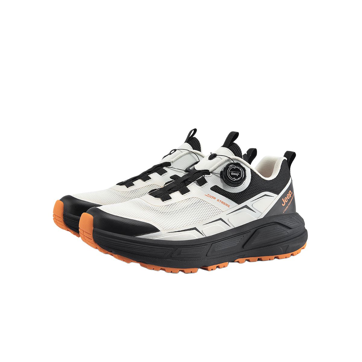 Jeep Low top Outdoor Shoes Men’s White Black
