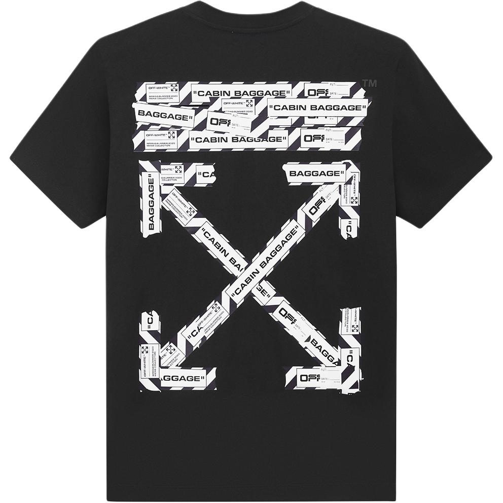 Мужская футболка OFF-WHITE (черная)