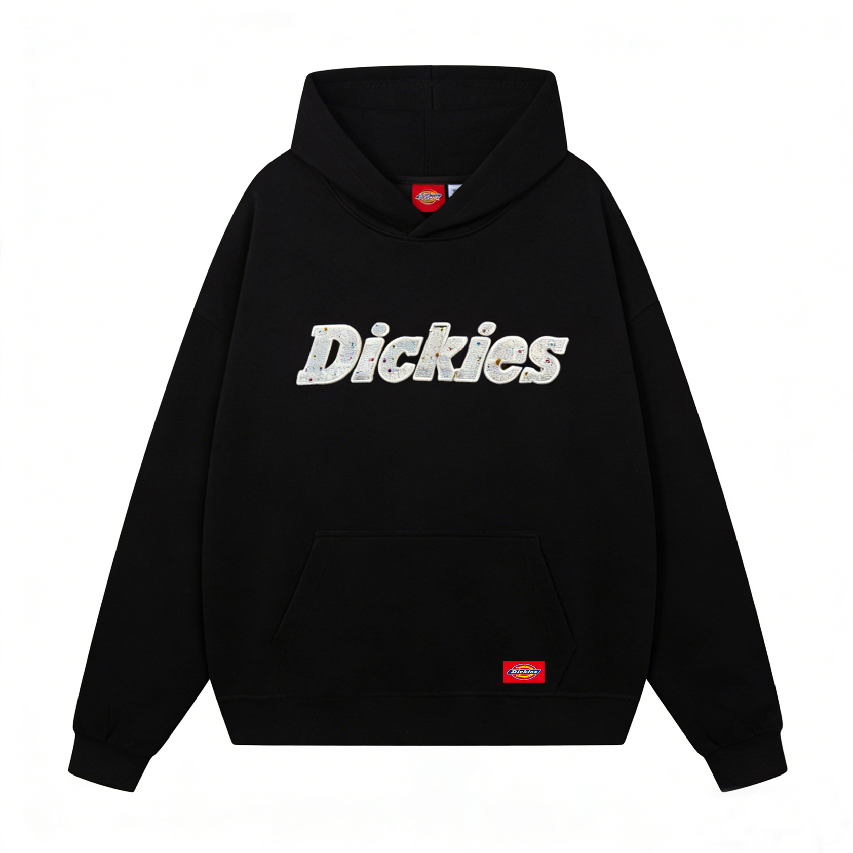 Худи Dickies с логотипом (серое)