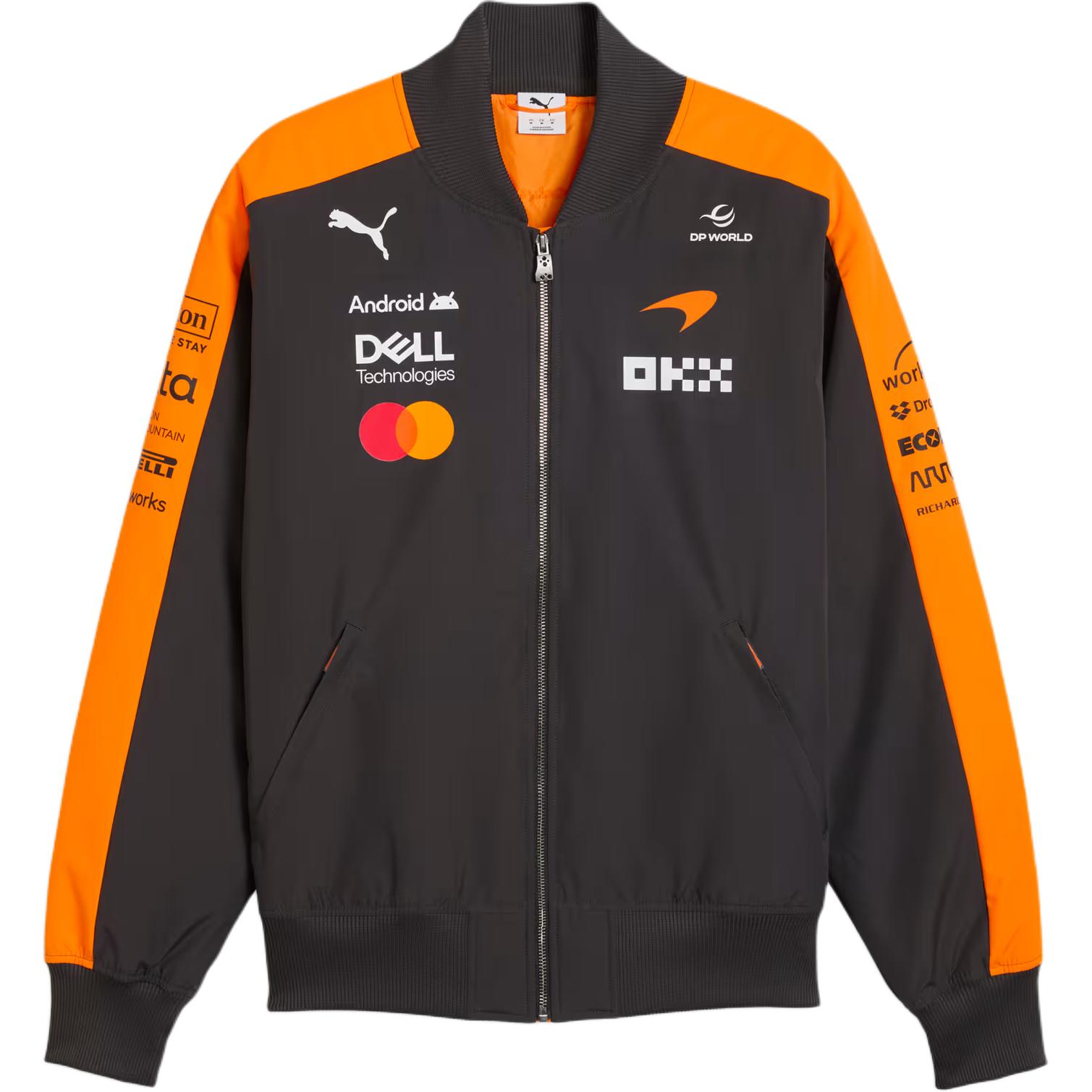 Мужская куртка PUMA x McLaren Bomber (черная)