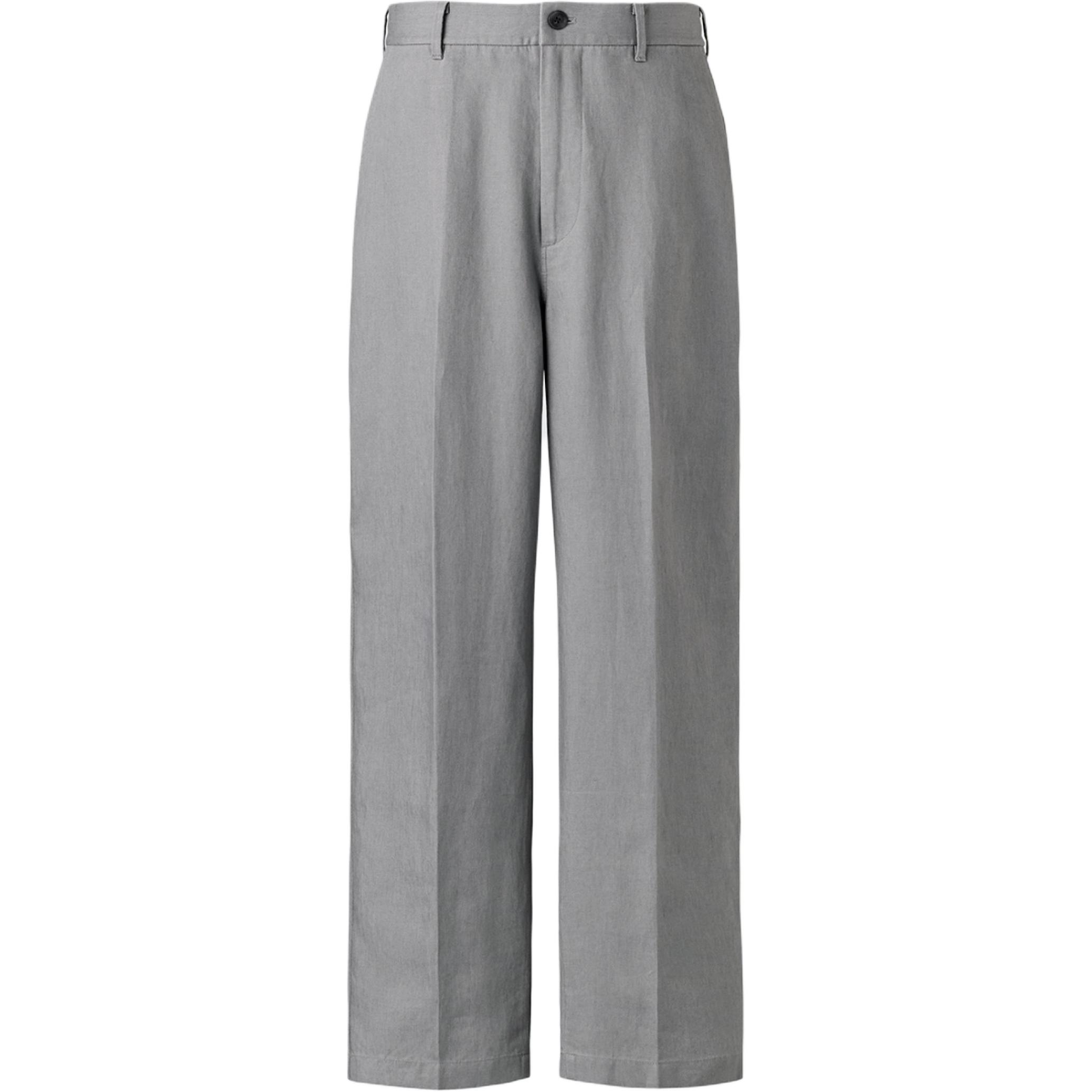 Мужские брюки UNIQLO × Clare Waight Keller SS26C (светло-серые)