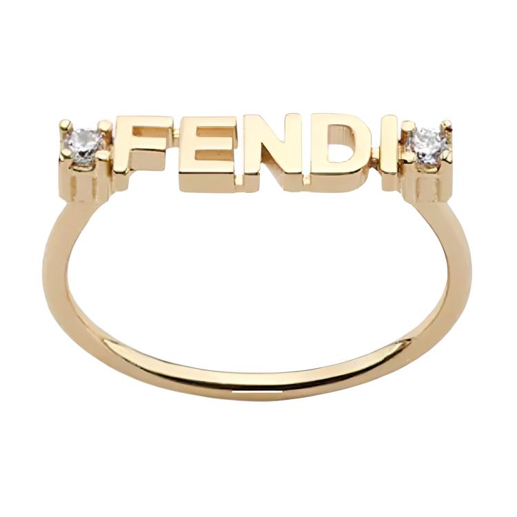 Женское кольцо Fendi 8AH3936DMF089U (золотое)